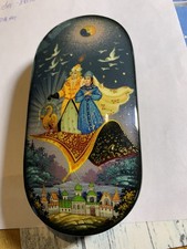 Russische Pappmasche Dose mit