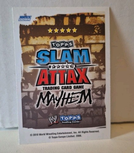 Wwe slam attax mayhem trading - attax,