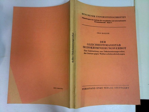 Der gleichheitsmassstab - gleichheitsmassstab, im