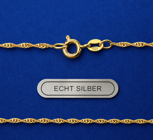 Singapur kette echt silber 925 - kette,
