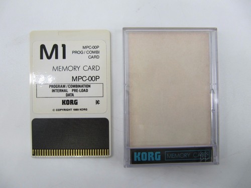 Korg mpc 00p prog combi - korg, prog/combi