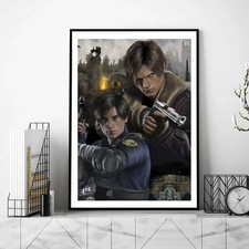 Resident Evil Poster Drucke Wandbild Wohnzimmer Dekoration Kunstdruck