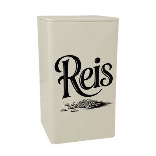 Reis vintage vorratsdose - vintage,