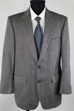 Eduard Dressler grau-gemustertes Sakko Gr.50/M reine Schurwolle Top Zustand