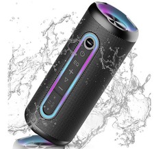 Wireless Bluetooth Lautsprecher mit Licht Musikbox Tragbarer Bluetooth