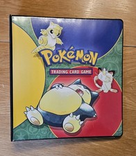 Pokemon Baseset Ordner Binder Vintage 1999 Sammelmappe
