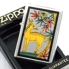 Zippo Trick Art Hanafuda Deer