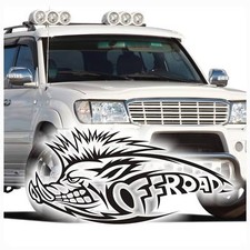 Autoaufkleber Offroad Wildschwein Eber Race Racing Allrad Auto Aufkleber A246