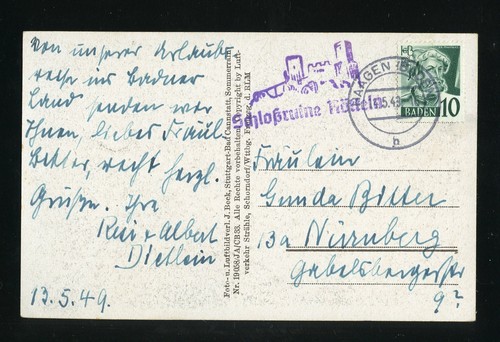 Baden postkarte haagen - baden,