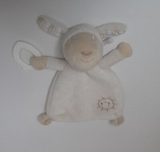 Fehn Schmusetuch Kuscheltuch Schnuffeltuch Lamm Schaf mit Beißring