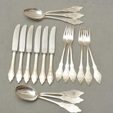 Silberbesteck 800er Silber