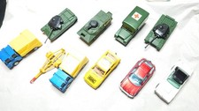Corgi Juniors 10er LOT mit Panzer, Radpanzer, Müllwagen, ADAC, etc