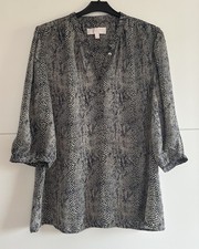 Gharani strok Blouse Lace, Größe M.