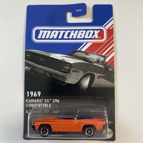 Matchbox 1969 camaro 396 - matchbox,