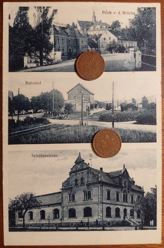 Gruß aus bahnhof - ak,