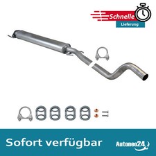 Mittelschalldämpfer für Opel