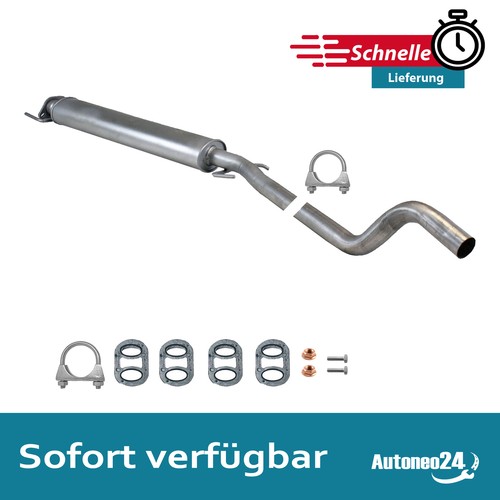 Mittelschalldämpfer für opel - mittelschalldämpfer,