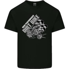 Motocross Dirt Bike MotoX Scrambling Herren Baumwoll T-Shirt Tee Top