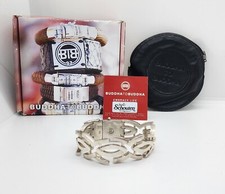BUDDHA TO BUDDHA "KETTE BIG" Armband, Sterlingsilber, original + Tasche + Box 121.