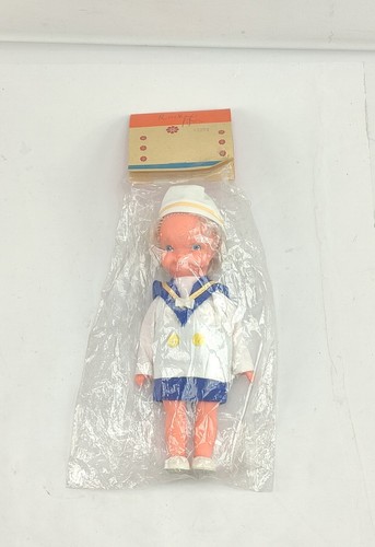 Süße vintage gummipuppe - süße,