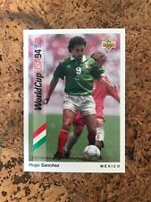 Hugo Sanchez Mexico GOAT FIFA World Cup USA 1994 Upper Deck 93 #64 Soccer Card