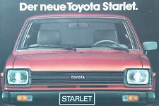 Toyota Starlet 07/80 Prospekt