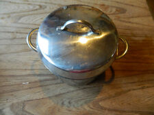 Singletopf Edelstahl Kochtopf + Deckel gebraucht 1,5 l Lagerfeuer Bushcraft