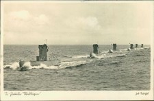 Ansichtskarte U-Flottille