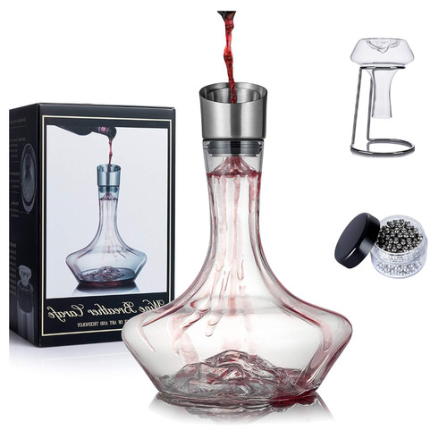Weinkaraffe set mit - set,