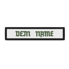 Patch Bundeswehr Namensschild