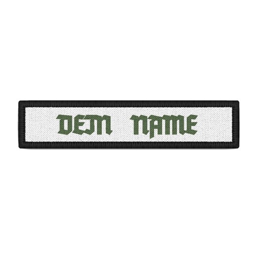 Patch bundeswehr namensschild - patch,