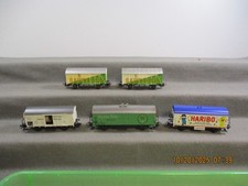 Märklin Spur H0 Diverse gedeckte Güterwagen Set 5-teilig ohne OVP C100