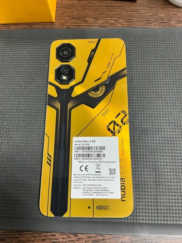 Nubia neo sunfire yellow - nubia,