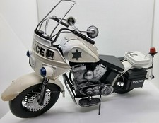 Polizei Blech Motorrad