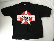 The Clash T-Shirt schwarz gebraucht Stedman Größe L
