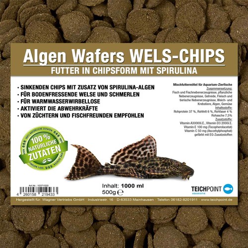 Welsfutter futtertabletten - welsfutter,