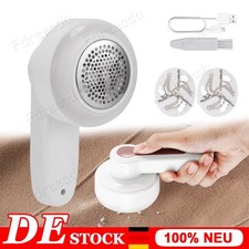 USB Elektrischer Fusselrasierer Fusselentferner Wollrasierer Kleider Rasierer DE