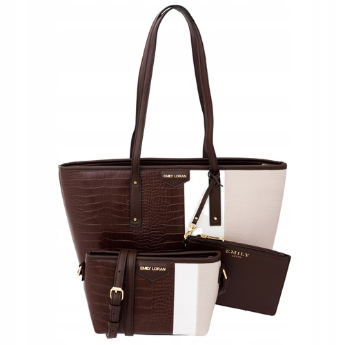 3er set emilyloran shopper - set,