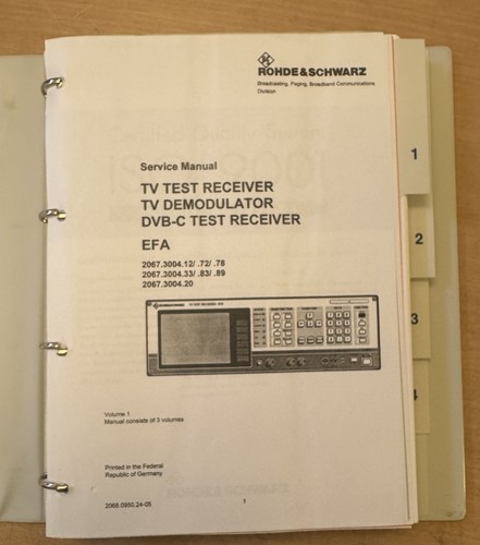 Rohde schwarz tv - schwarz,