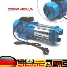 10 bar 1" Outlet Gartenpumpe