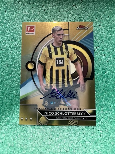 Nico schlotterbeck topps - schlotterbeck,