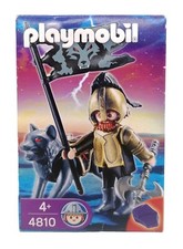 Playmobil Ritter Wolfskrieger Doppelaxtkämpfer Knights 4810 2008 Neu