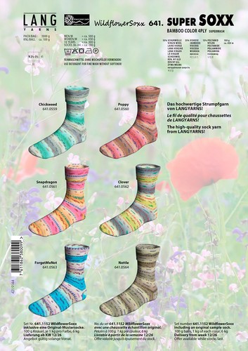 Super soxx wildflower bamboo - super,