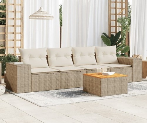 Polyrattan sitzgruppe 5 - sitzgruppe,