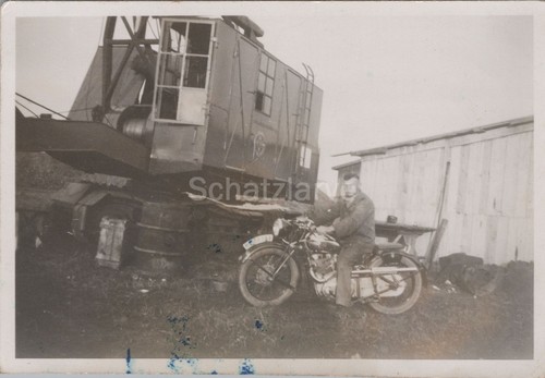 Foto bagger und - bagger, krad