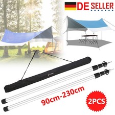 2x Teleskop Zeltstange Alu