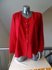 Jäckchen/Blazer/Buisnessjaket von Alfredo Pauly über HSE gekauft in Rot Gr. 52