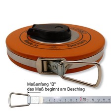 Richter Stahlbandmass weiß