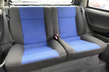 VW Lupo Seat Arosa Sitz Rückbank Sitzfläche Sitze mit Kopfstützen blau schwarz