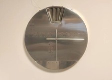 Wanduhr Flugzeug Aluminium